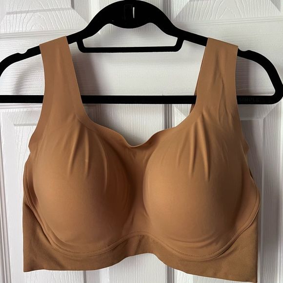 True & Co True Body Lift Scoop Soft Form Band Bra, Santorini Hybrid, bronzed, 2X - Picture 2 of 6